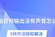 电脑无声主机没声音怎么办？音频输出问题的诊断和解决方法是什么？