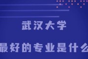 武汉大学专业一览表（探索你的专业兴趣）