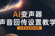 平板声音回传到电脑的设置方法是什么？