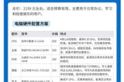 电脑配置详情图尺寸怎么看？