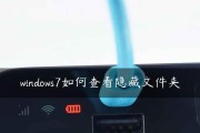 Win10如何打开隐藏的文件夹图标（快速恢复隐藏的文件夹图标）