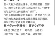 选择适配电脑显卡的标准是什么？