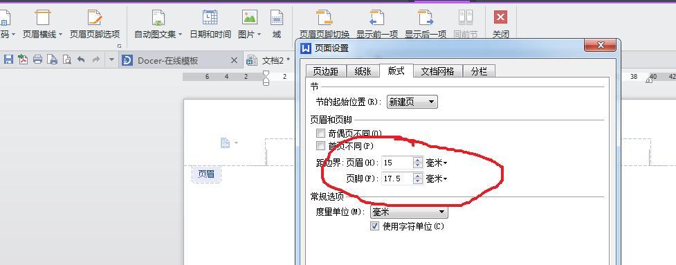 WPS页脚如何添加一条横线和竖线（实用技巧解析）