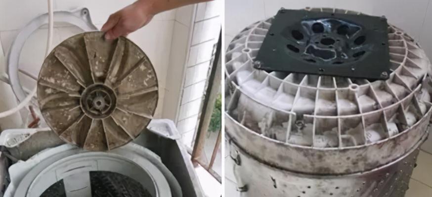 如何清洗洗衣机内槽（简单步骤教您彻底清洁洗衣机内槽）