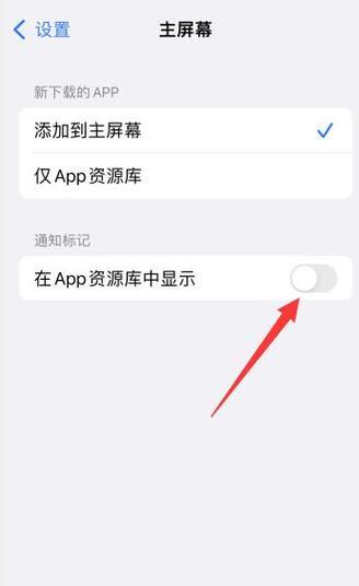 苹果手机隐藏app资源库的方法是什么？