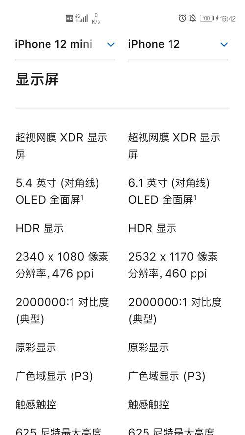 iphone12mini和iphone12区别是什么？购买时应考虑哪些因素？