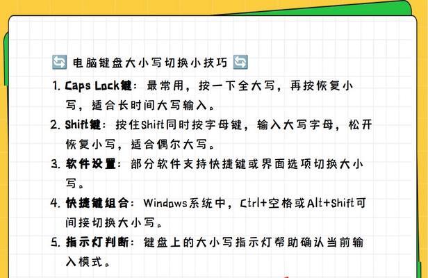 苹果笔记本怎么开大写？快捷键是什么？