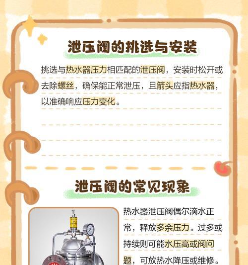 热水器不滴水时泄压阀的正确名称是什么？