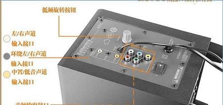 音响低频输出应该连接到哪里？